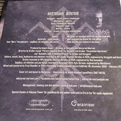 Nokturnal Mortum – To Lunar Poetry LP 2024 Osmose Productions OPLP535 [New] *FR