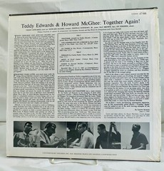 LP: Teddy Edwards / Howard McGhee, Together Again! Contemporary S7588, Stereo,