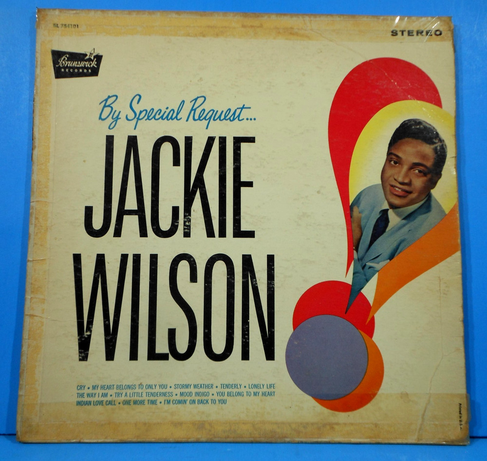JACKIE WILSON BY SPECIAL REQUEST… LP 1961 ORIGINAL NICE CONDITION! VG/VG!!A