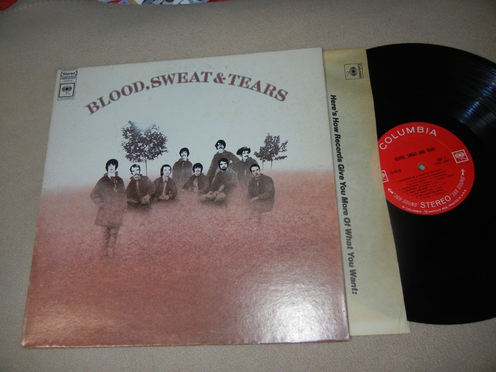 BLOOD SWEAT & TEARS SELF-TITLED GATEFOLD 1968 COLUMBIA 9720 EX/EX