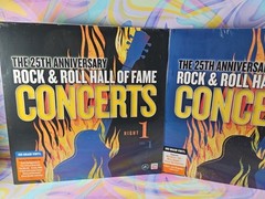 Lot of 2 Rock and Roll Hall of Fame Time Life Records: Night 1 V1, Night 2 V1