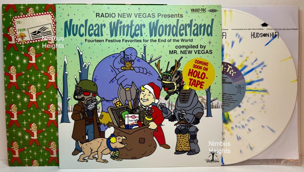 Fallout Radio New Vegas Presents Nuclear Winter Wonderland Vinyl Record VGM OST