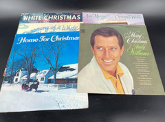 Holiday Vinyl Record Bundle – 6 Christmas Records/5 Albums