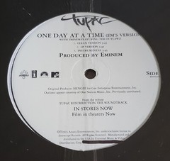 Tupac – One Day At A Time 12″ Vinyl Single 2003 Brand New SEALED Eminem Outlawz