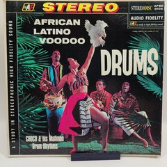 African Latino Voodoo Drums Choco & His Malimba Drum Rhythms LP Vinyl AFSD 6102