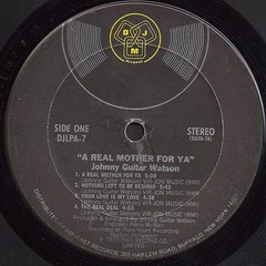Johnny Guitar Watson – A Real Mother For Ya (LP) (Very Good (VG)) – 3178444385