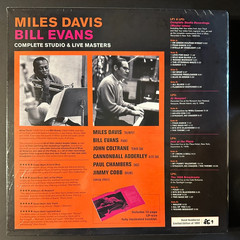 Miles Davis and Bill Evans: FIVE LP Box Set! Sealed! 180g vinyl -only one listed