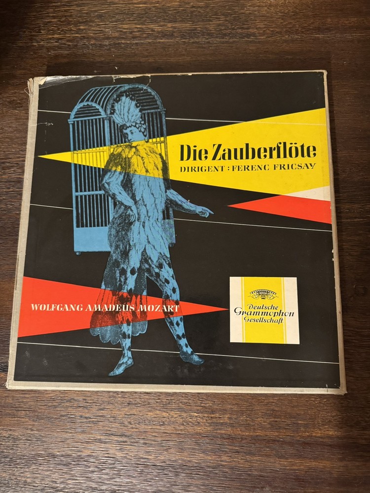 Mozart, Ferenc Fricsay 3 LP Box – Die Zauberflöte /1963 DGG LPM18267/69
