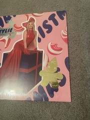 Kylie Minogue Kylie Christmas Fully Wrapped UO Pink White Marble Vinyl New Seal