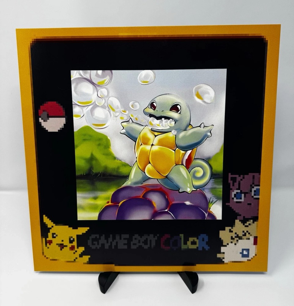 Pokemon Blue GBC Vinyl Record Soundtrack Not Moonshake Nintendo VGM TCG Gameboy