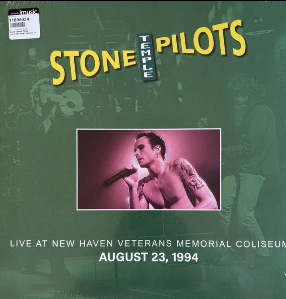 Stone Temple Pilots Live New Haven Veterans Memorial 8/23/1994 Vinyl Record