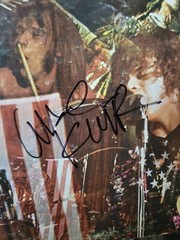 MC5 Kick Out Jams Signed LP Kramer EKS-74042 Red Label GATEFOLD Censored w/Liner