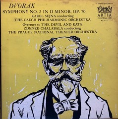 Antonín Dvořák, Karel Šejna Conducting The Czech Philharmonic Orchestra / Zd