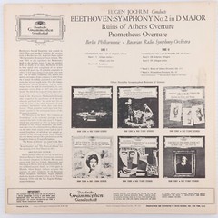 Beethoven, Jochum – Symphony No. 2 In D Major 1959 Mono LP Record DGM 12006