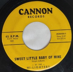 1950s DOO WOP HEAR The Hi-Lighters SWEET BABY OF MINE – MI AMOR 1959 Cannon VG+