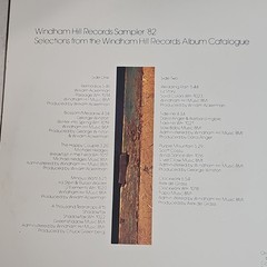 Windham Hill Windham Hill Records Sampler ’82 1982 Stereo 12″ Vinyl LP WH-1024