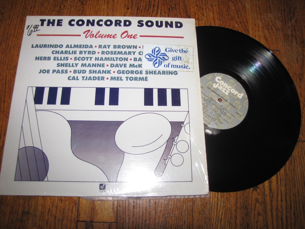 THE CONCORD SOUND VOLUME ONE – CONCORD JAZZ RECORDS LP