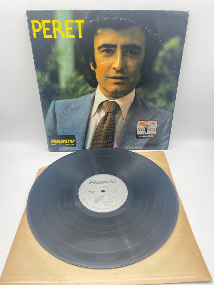 Peret Self Titled LP 1976 Pronto PTS-1009 Latin Bolero Vinyl Record LP
