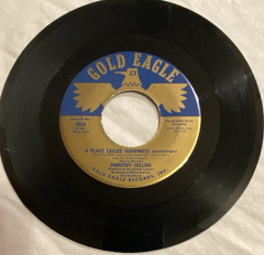 DOROTHY COLLINS I’m Just A Girl/A Place Called Happiness RARE Teen Pop TEENER