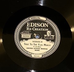 EDISON 50945 CREATORE SERENADE DIAMOND DISC UNITED STATES MARINE BAND