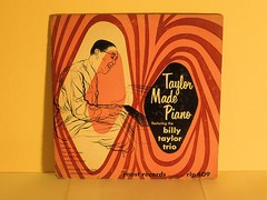 BILLY TAYLOR – Taylor Made Piano ~ROOST 10″ 409 {dg orig} w/BURT GOLDBLATT COVER