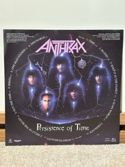Anthrax ‎– Persistence Of Time 12” Vinyl LP Picture Disc ILPSP 9967 848-678-1