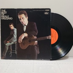 The Best of Merle Haggard LP Capitol 1972 VG+ Vinyl Orange Label Reissue Unipac