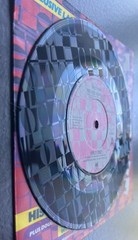 Split Enz History Never Repeats 7” Vinyl A&M Records 1981 UK Laser Etched
