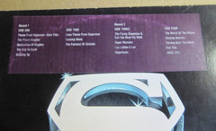 Superman The Movie Original Sound Track LP Vinyl Warner Bros 2XLP John Williams