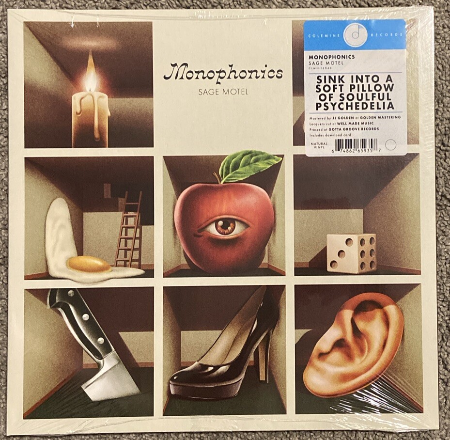 Monophonics Sage Motel (LP, 2022 Reissue) Opaque Natural Vinyl NEW FactorySealed