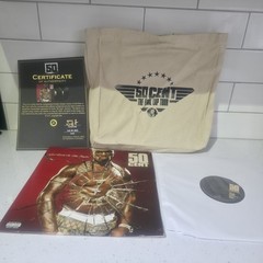 50 cent get rich or die tryin lp with signed athenticated certificate