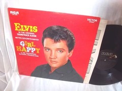 ELVIS PRESLEY-GIRL HAPPY-RCA LSP 3338 NO BARCODE NM/VG+ LP