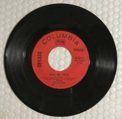 Columbia Records-J. Pankow-Make Me Smile/Colour My World-45RPM