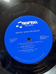 1985 Mopro Vinyl Record Rollin’ With Von Ohlen The Blue Wisp Big Band LP