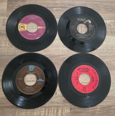 67 – Bulk Lot Vintage 45 RPM 7″ Vinyl Record