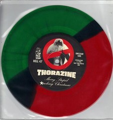 Thorazine – Merry Stupid Christmas – Hell Yeah 7 Inch COLORED Vinyl Record NEW