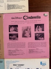 Vintage Walt Disney Vinyl LP – Lot Of 7 Disneyland Records Soundtrack