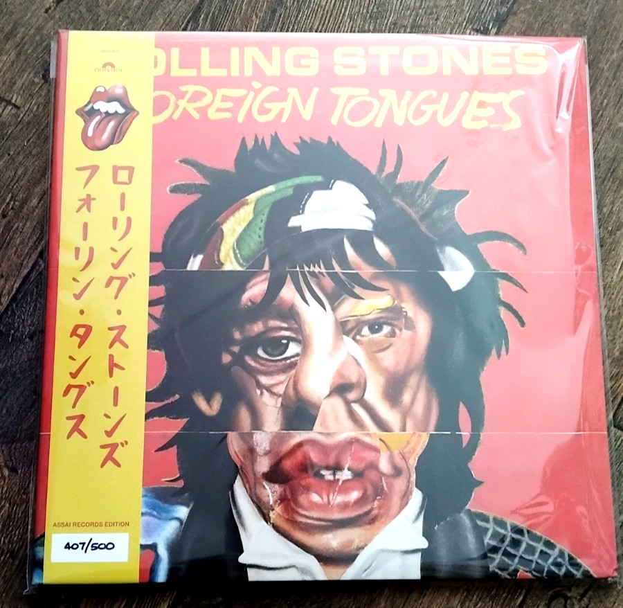 Rolling Stones – Foreign Tongues – x2 Green Vinyl Assai Obi Edition #407 / 500