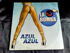 AZUL AZUL “LA BOMBA” 12″ SINGLE PROMO RECORD 2000 SONY RECORDS