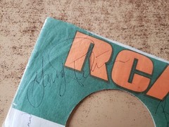 ALL 4 GUESS WHO band autographed 1970s vg- RCA SLEEVE 7″ SEE NOTES! EPPERSON COA
