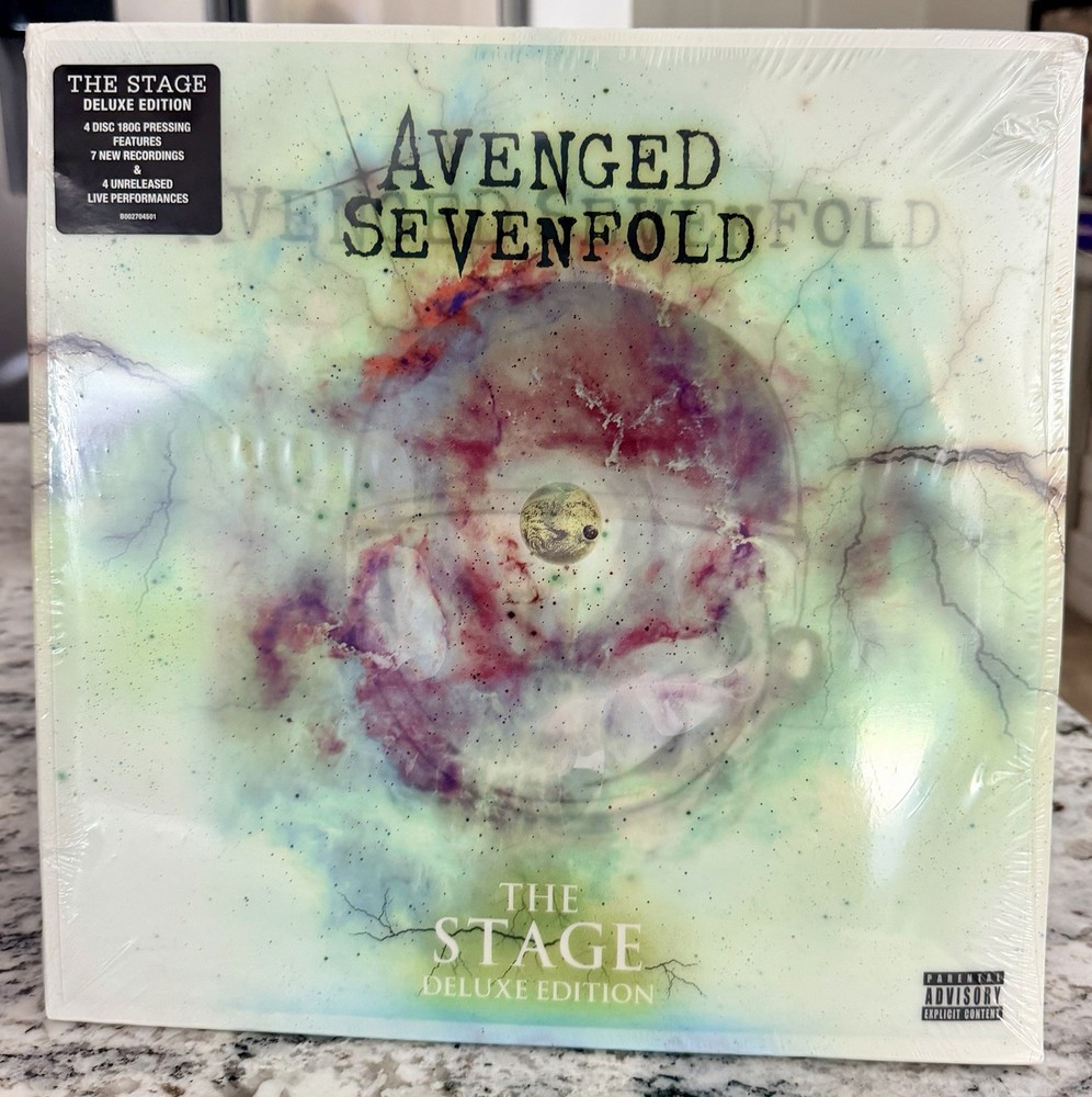 AVENGED SEVENFOLD The Stage Deluxe Edition 4 Disc Vinyl 180 Gram Brand New