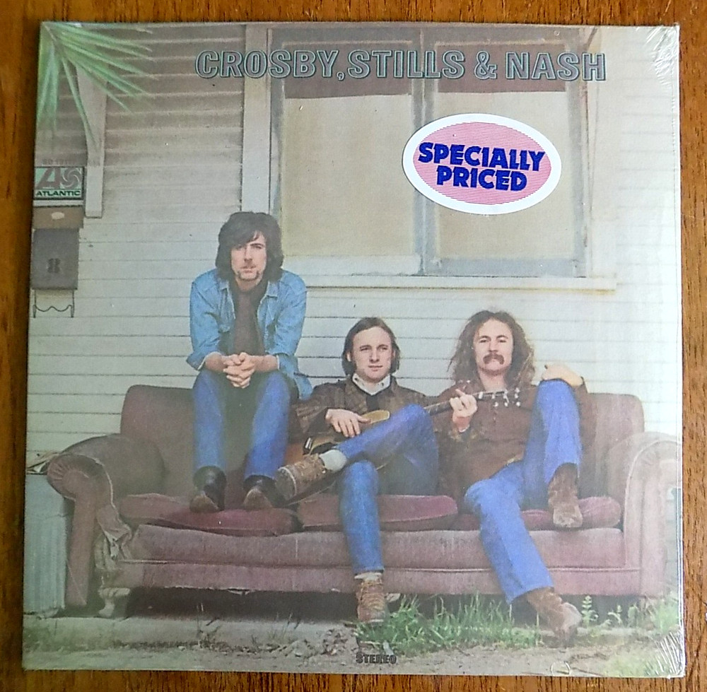 CROSBY STILLS & NASH – 1977 Atlantic Pressing – NO Bar Code / Hypes – NEW/SEALED