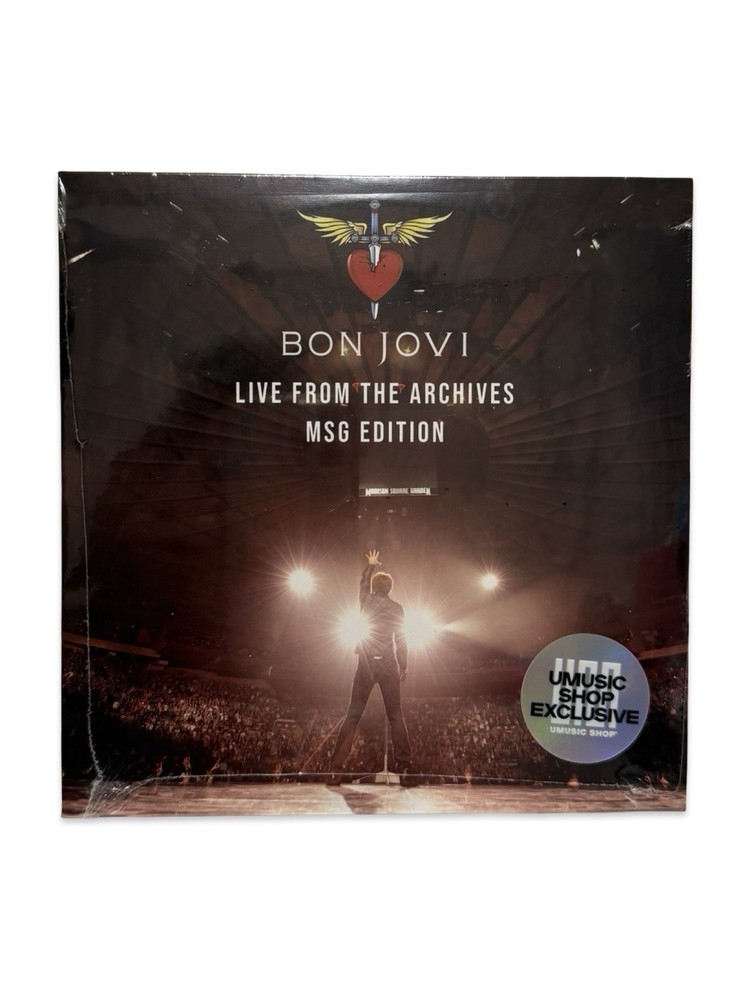 Bon Jovi Live From The Archives MSG Edition Pop-Up Shop Exclusive 7″ Vinyl /1000