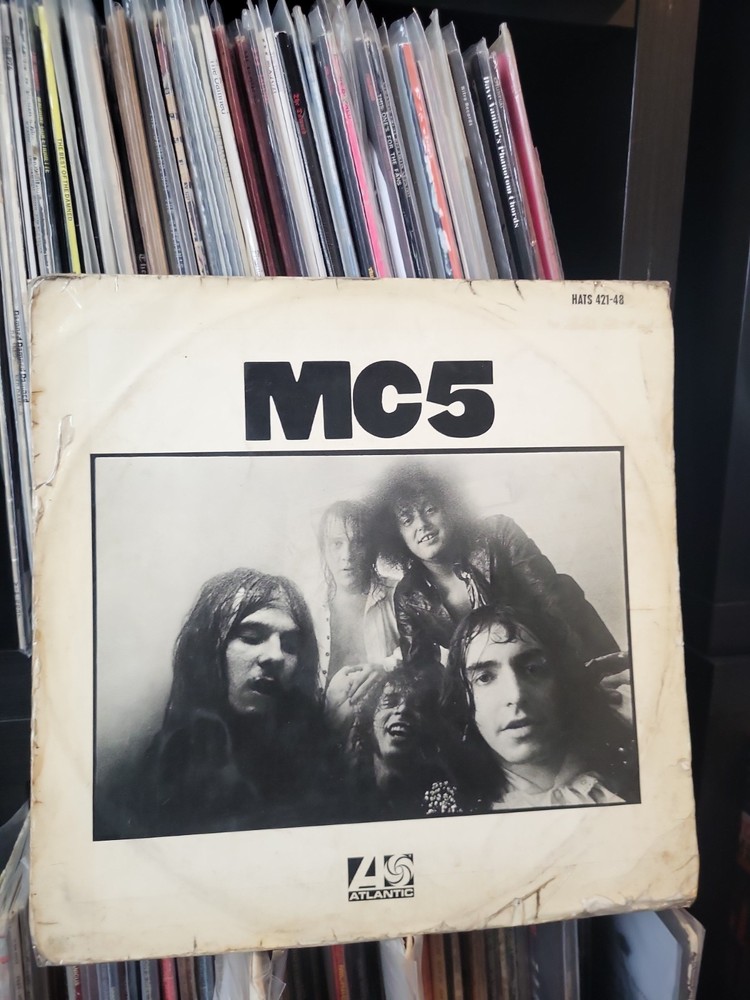 MC5 Back in the USA Spanish S/T Rough G/P Rare Lp Import Kramer HATS 421-48