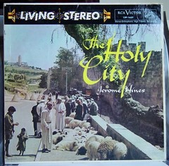 1958 LP: Jerome Hines The Holy City . VG/NM . Paul Mickelson RCA Victor LSP-1637