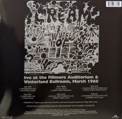 Cream – Wheels of Fire Live At Fillmore & Winterland (3X VINYL. RSD. EXPANDED)