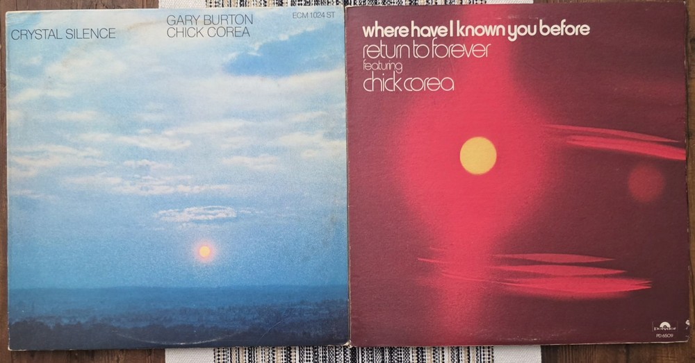 Chick Correa Burton Record Lot 73/74 2xLP Vintage Record Vinyl Jazz ECM Crystal