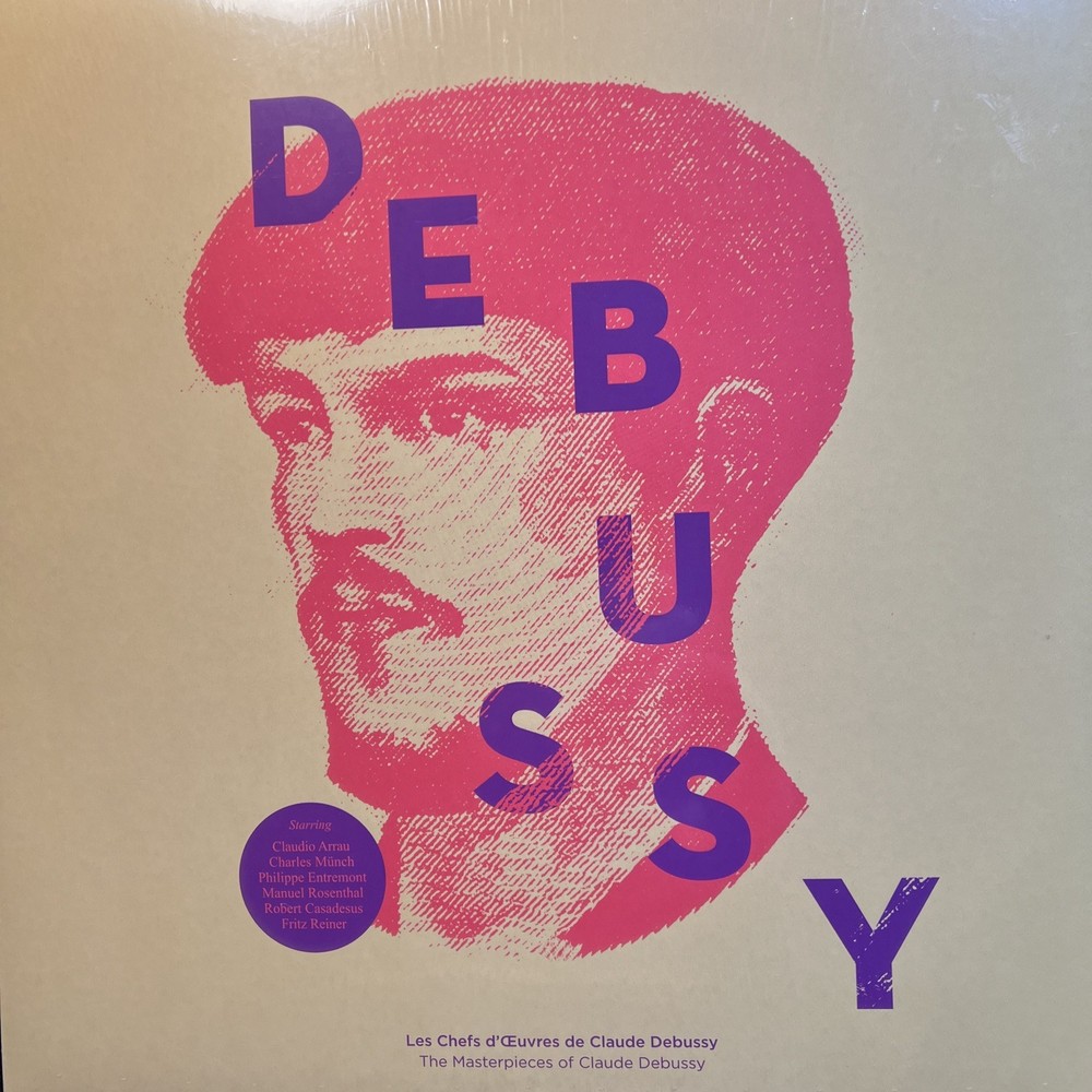 Claude Debussy Les Chefs D’oeuvres SEALED IMPORT 180 Gram Vinyl 2017 Classical