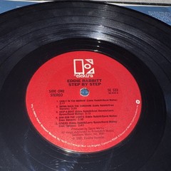 EDDIE RABBITT ~ Step By Step ~ Original 1981~ELEKTRA~Issue] Vinyl VG