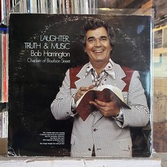 [RADIO/SPOKEN WORD]~EXC LP~BOB HARRINGTON~Laughter, Truth & Music~[1975~WORLD RE